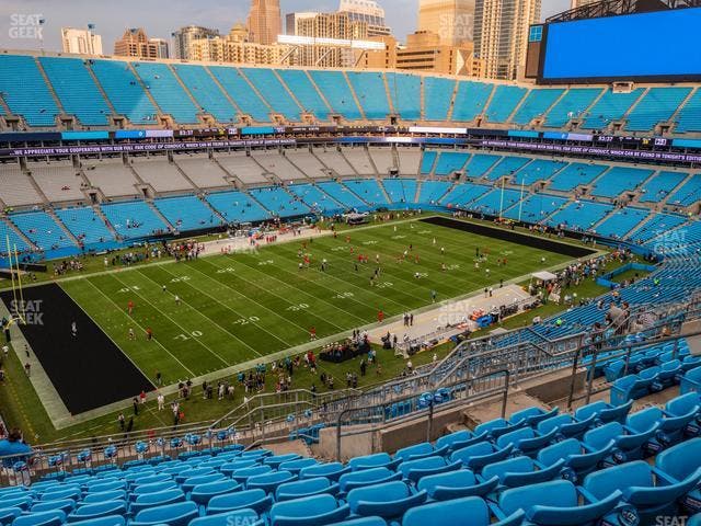 Bank of America Stadium - Section 547 Seat View