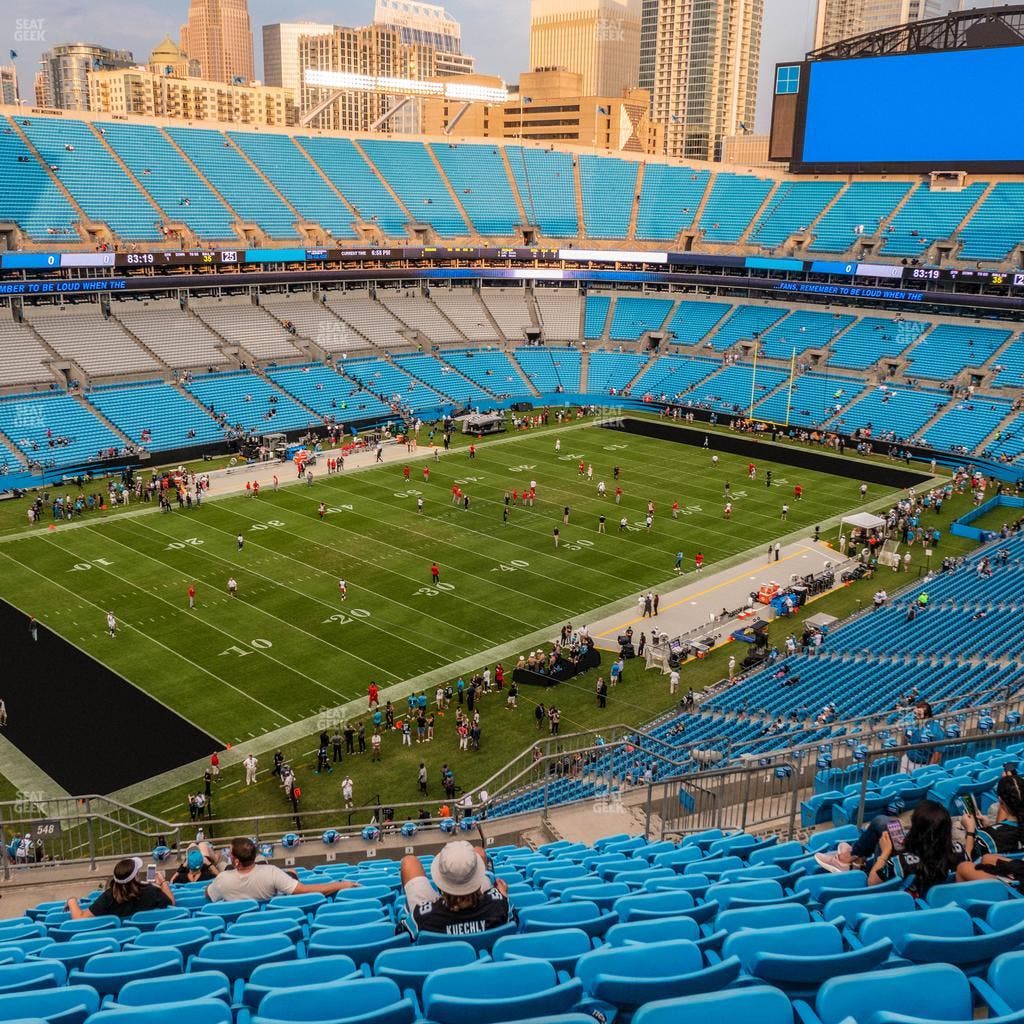 Bank of America Stadium - Section 548 Seat View