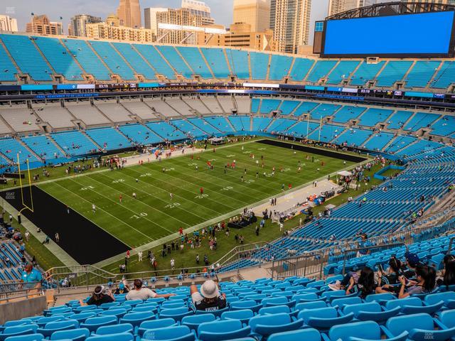 Bank of America Stadium - Section 548 Seat View