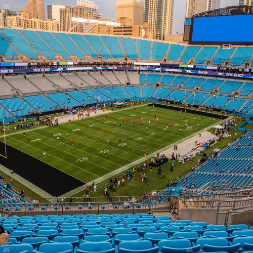 Bank of America Stadium - Section 549 Seat View
