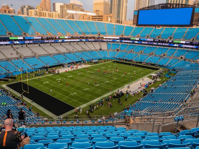 Bank of America Stadium - Section 549 Seat View
