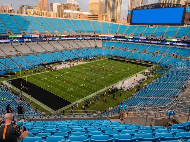 Bank of America Stadium - Section 549 Seat View