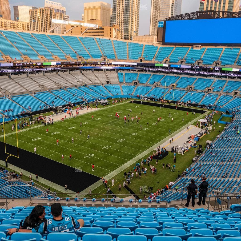 Bank of America Stadium - Section 550 Seat View