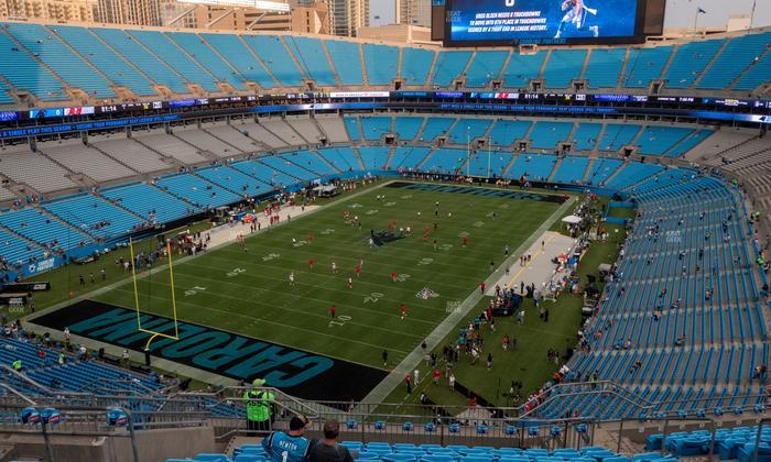 Bank of America Stadium - Section 551 Seat View