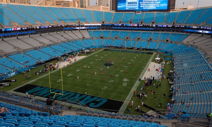 Bank of America Stadium - Section 552 Seat View