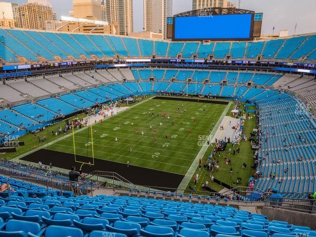 Bank of America Stadium - Section 553 Seat View
