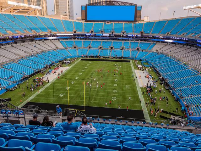 Bank of America Stadium - Section 554 Seat View