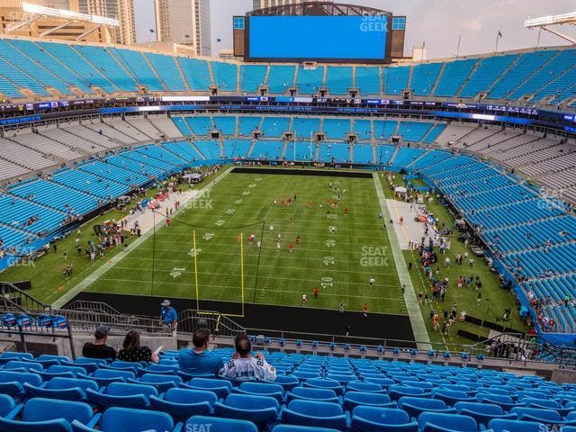 Bank of America Stadium - Section 554 Seat View