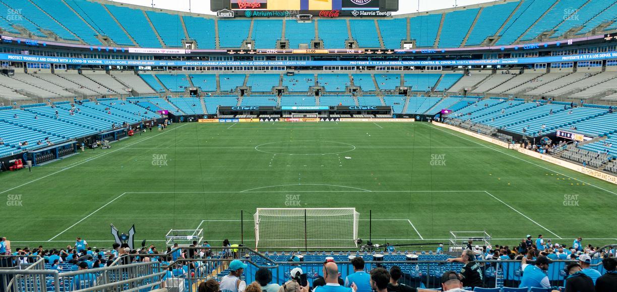 Bank of America Stadium - Section Ga Supporters Seat View