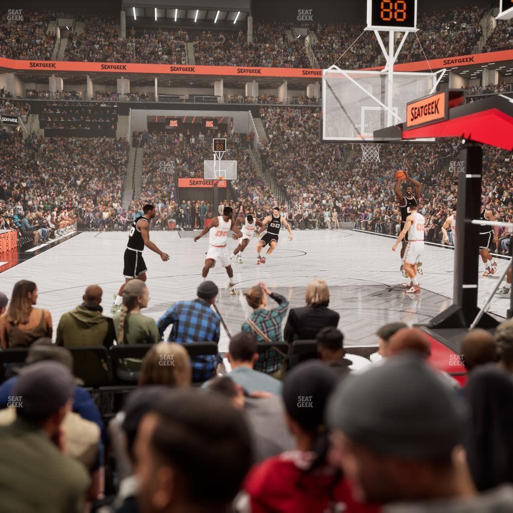 Barclays Center - Section 1 Seat View