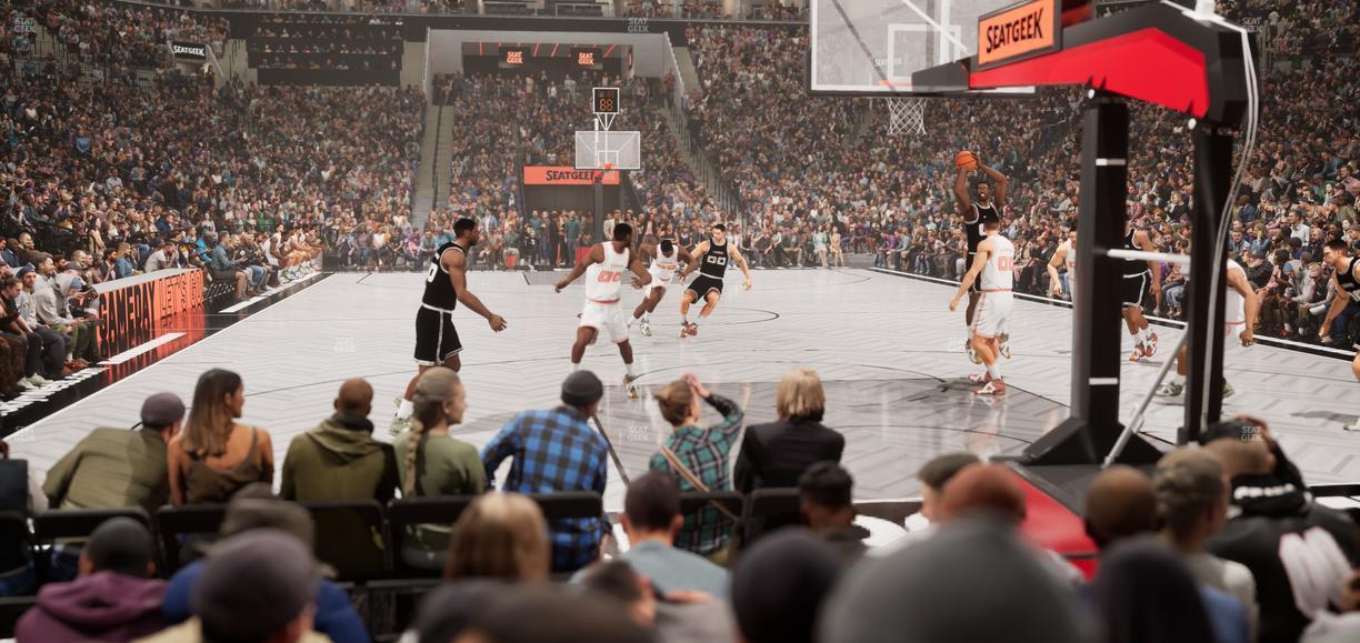 Barclays Center - Section 1 Seat View