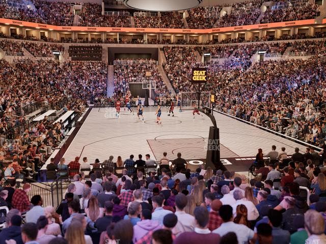Barclays Center - Section 1 Seat View