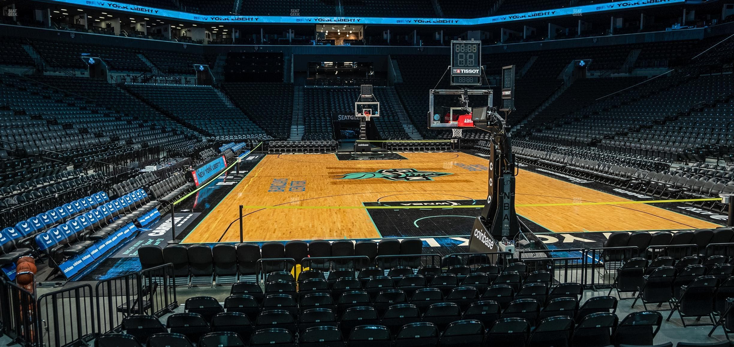 Barclays Center - Section 1 Seat View