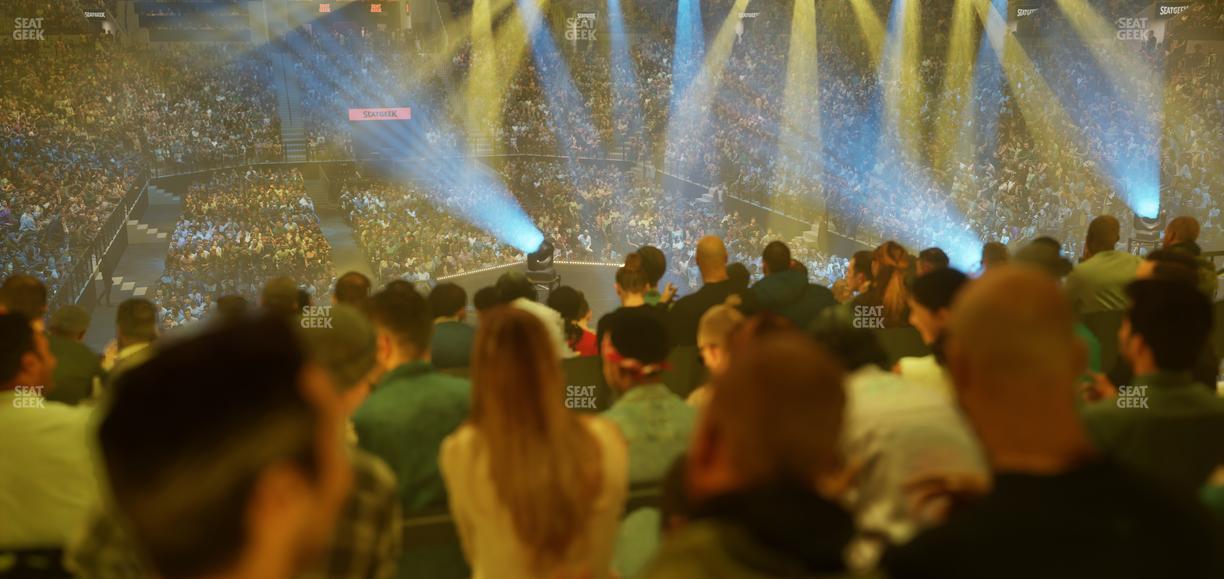 Barclays Center - Section 1 Seat View