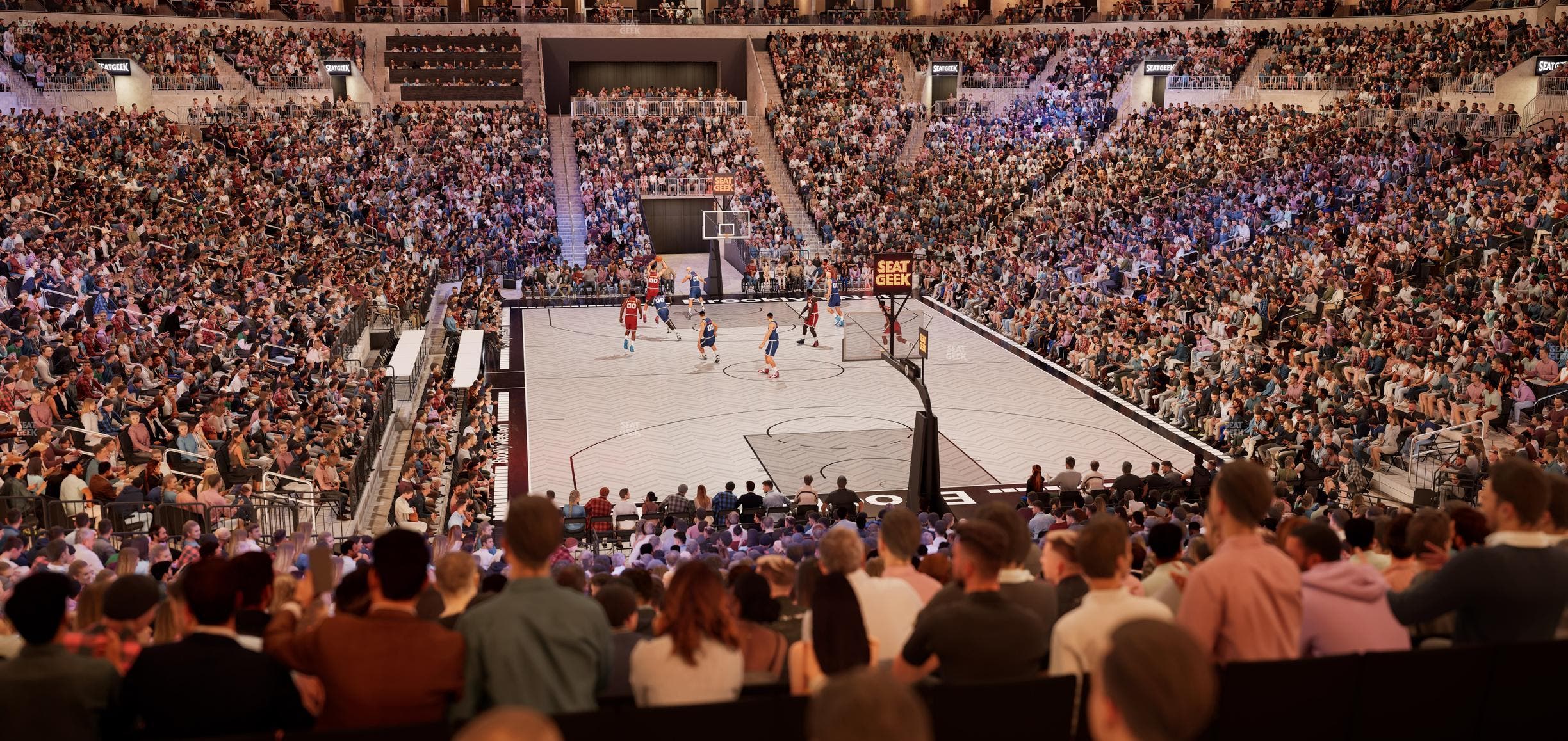 Barclays Center - Section 1 Seat View