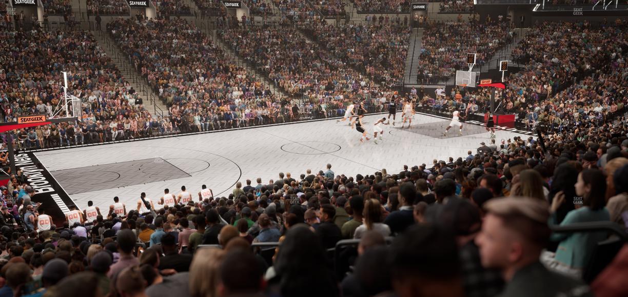 Barclays Center - Section 10 Seat View