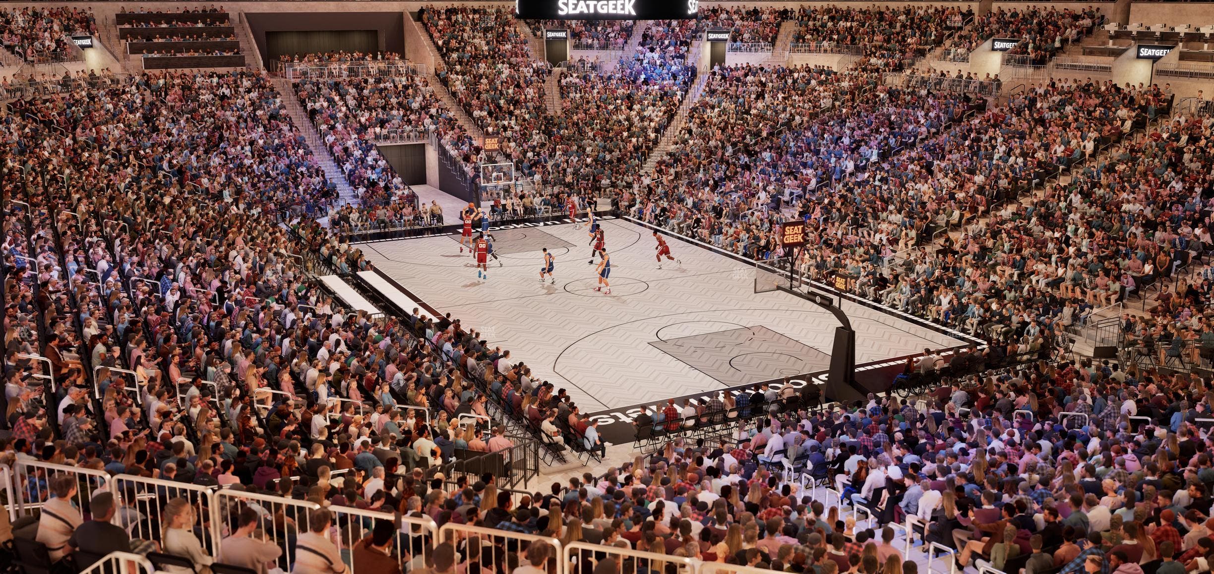 Barclays Center - Section 102 Seat View