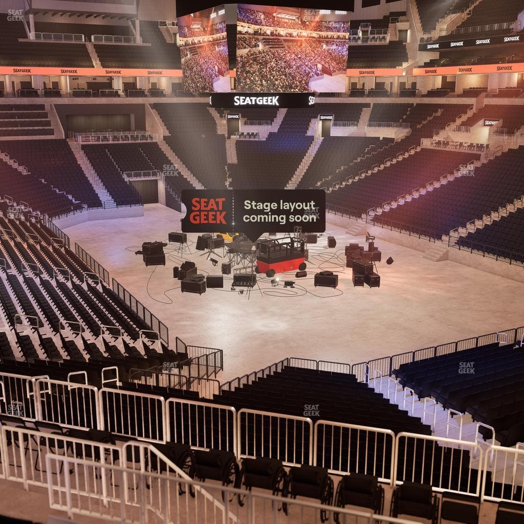 Barclays Center - Section 102 Seat View