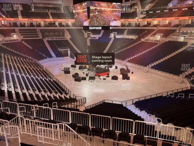 Barclays Center - Section 102 Seat View