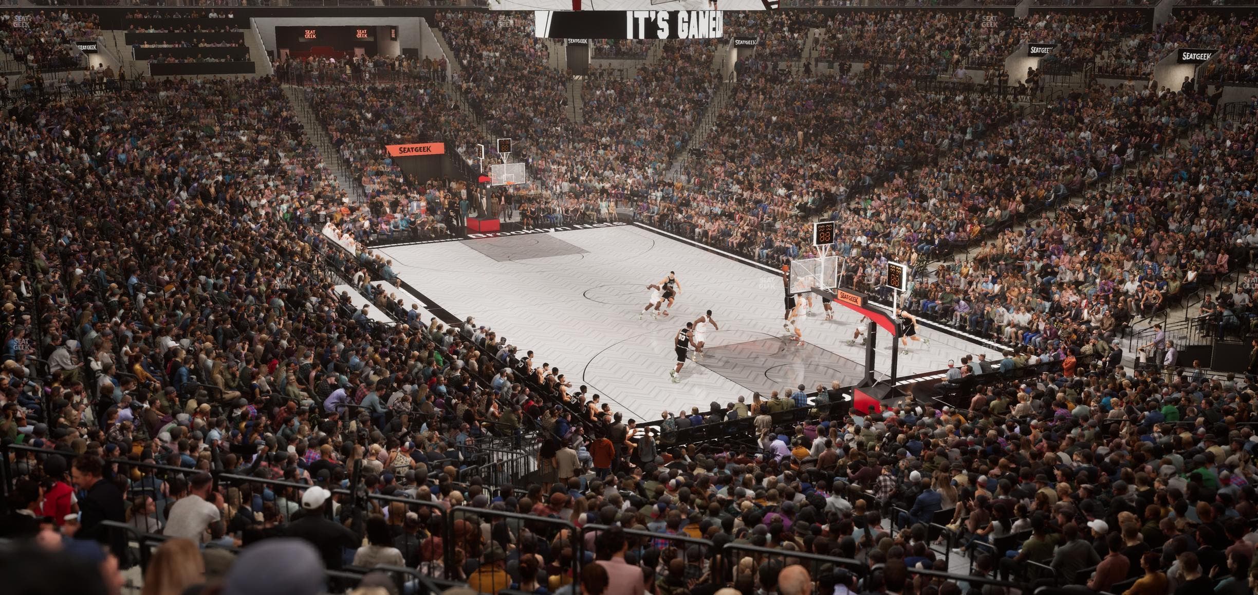 Barclays Center - Section 102 Seat View