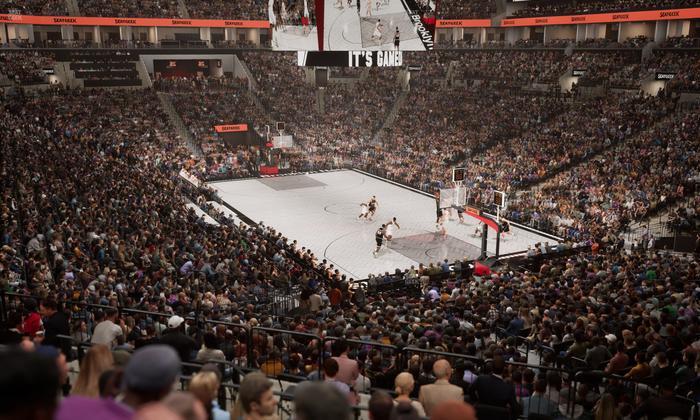 Barclays Center - Section 102 Seat View