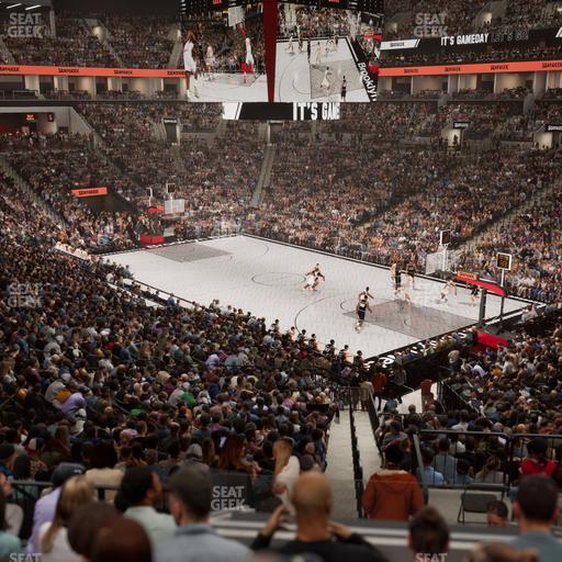 Barclays Center - Section 104 Seat View