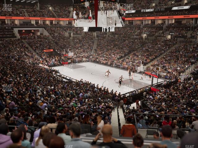 Barclays Center - Section 104 Seat View Barclays Center - Section 104 Seat View