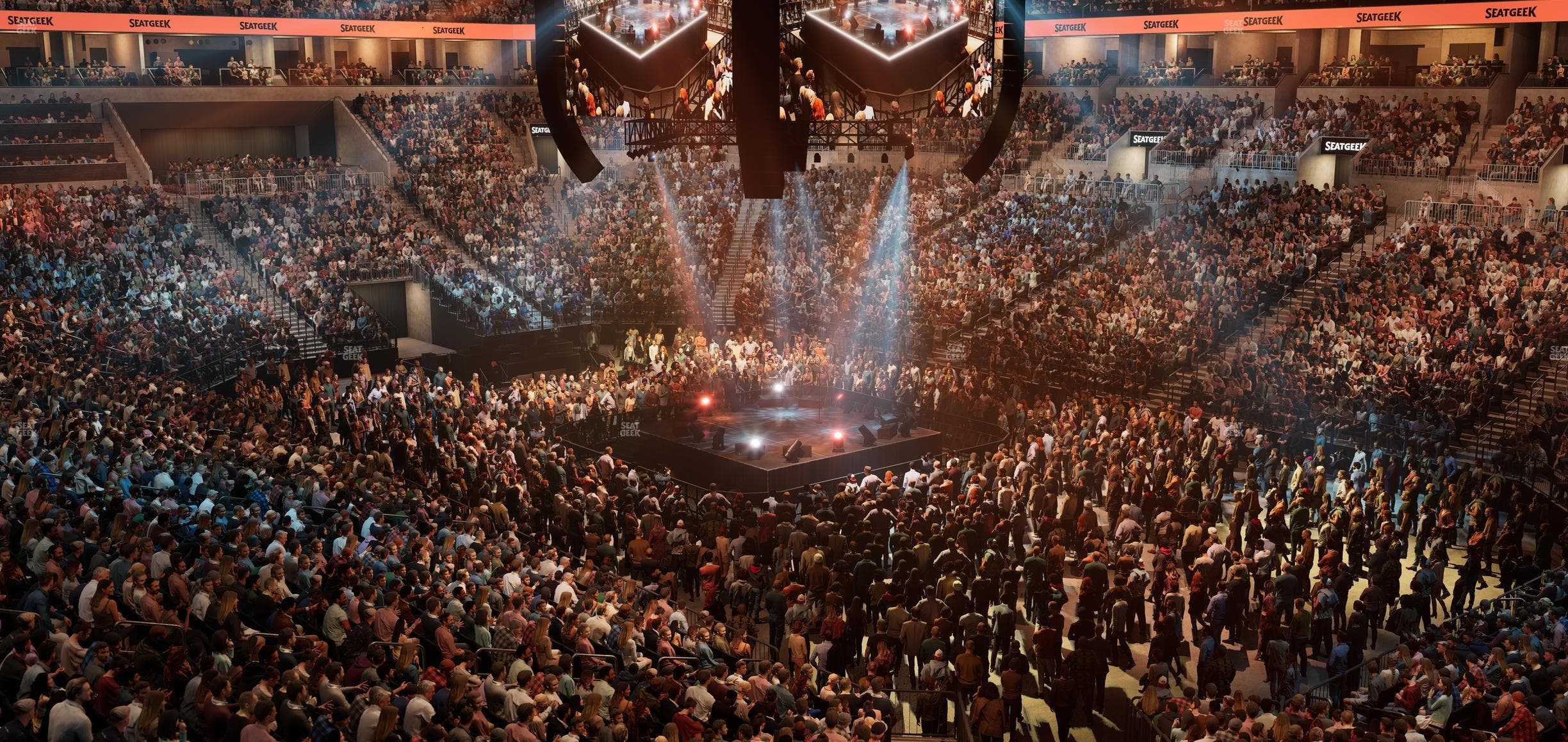 Barclays Center - Section 104 Seat View