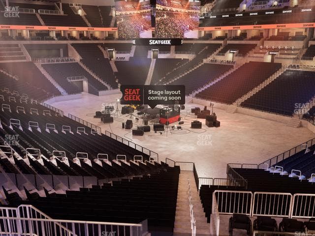 Barclays Center - Section 104 Seat View
