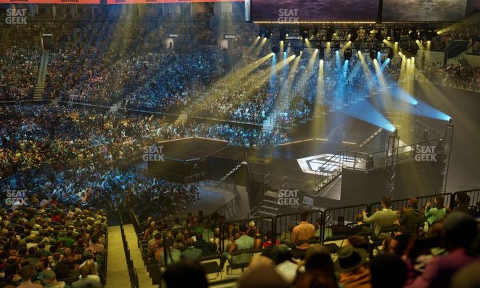 Barclays Center - Section 104 Seat View