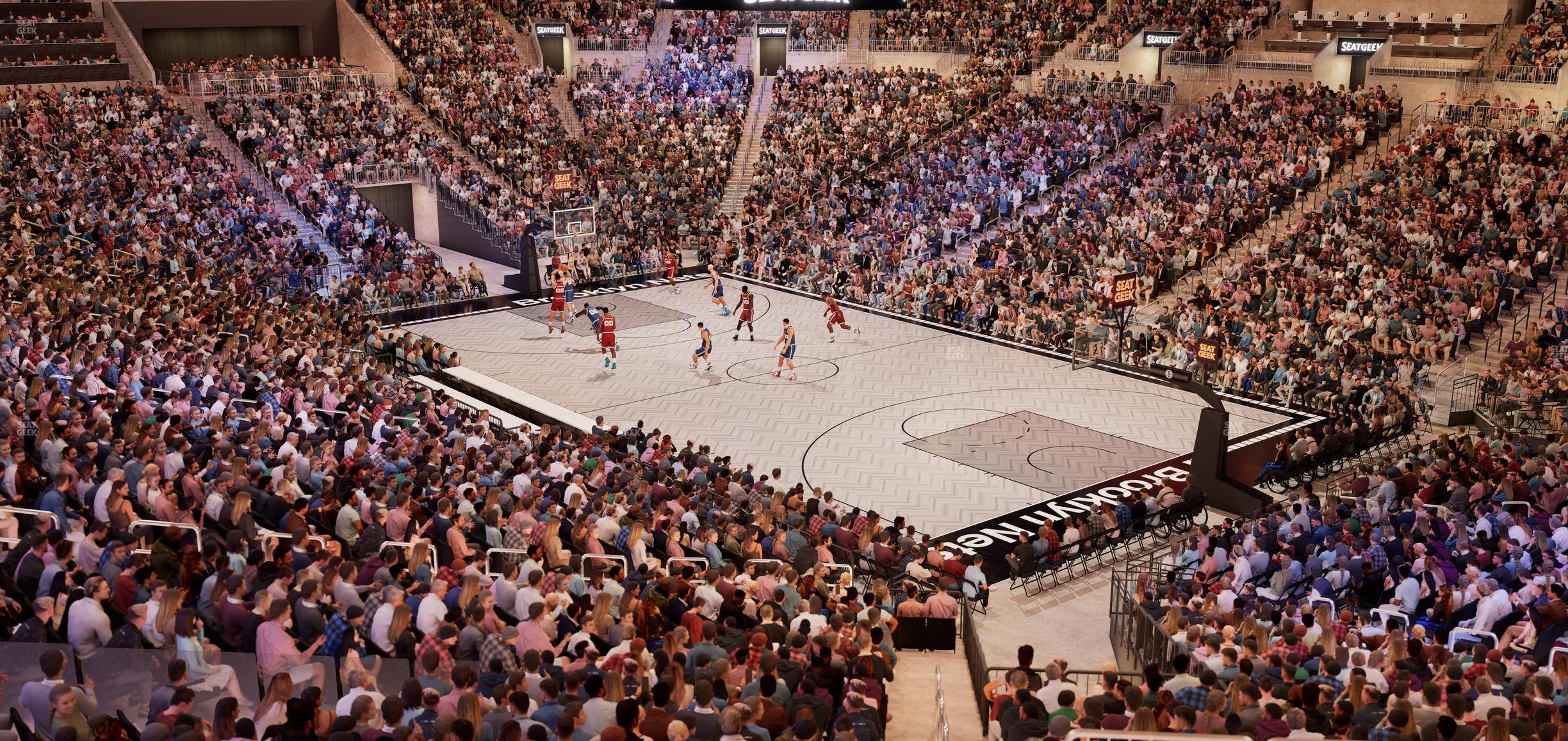 Barclays Center - Section 104 Seat View