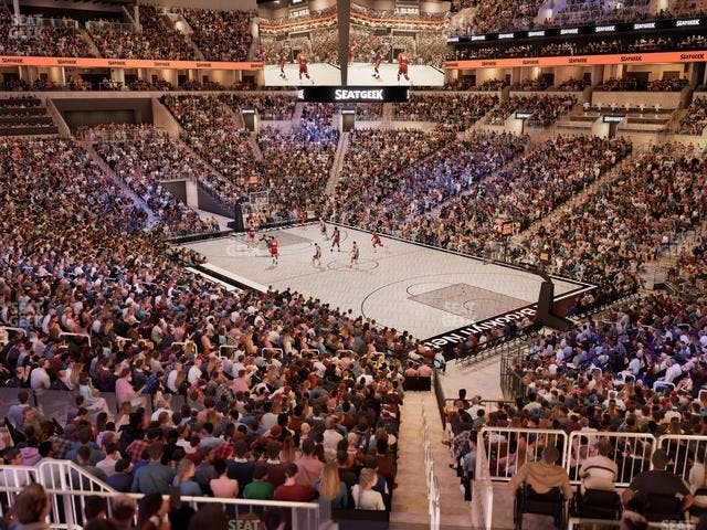 Barclays Center - Section 104 Seat View