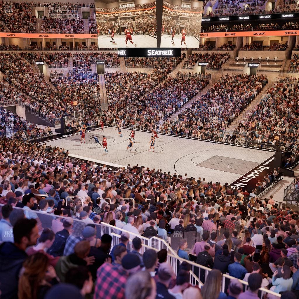 Barclays Center - Section 105 Seat View