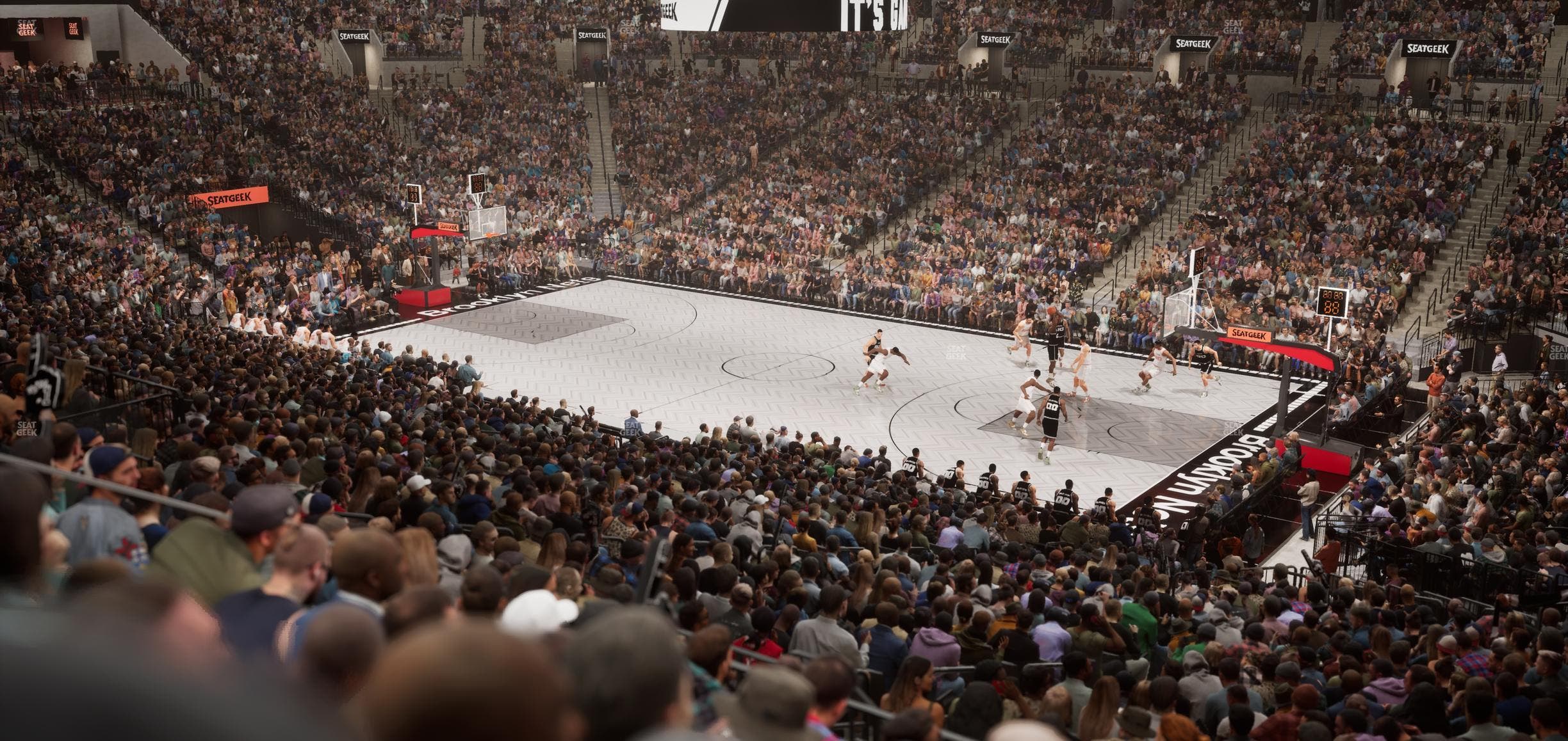 Barclays Center - Section 105 Seat View