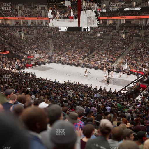 Barclays Center - Section 105 Seat View