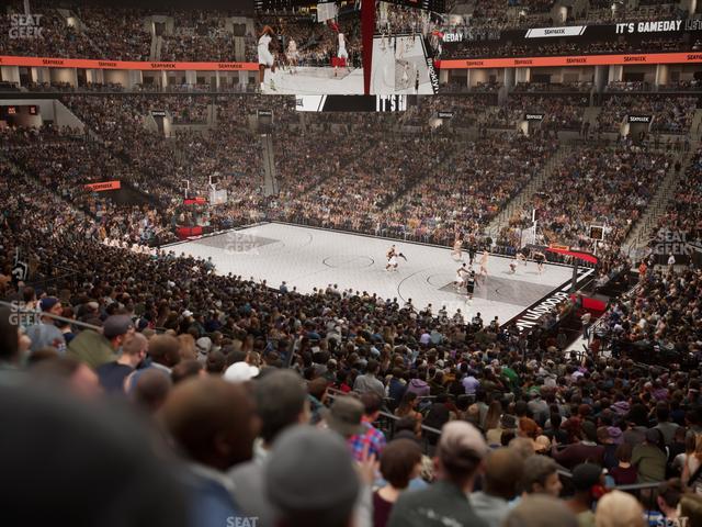 Barclays Center - Section 105 Seat View Barclays Center - Section 105 Seat View