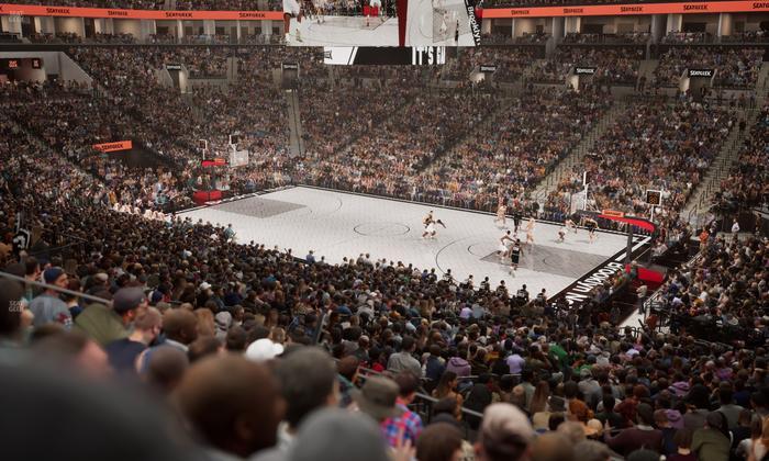 Barclays Center - Section 105 Seat View