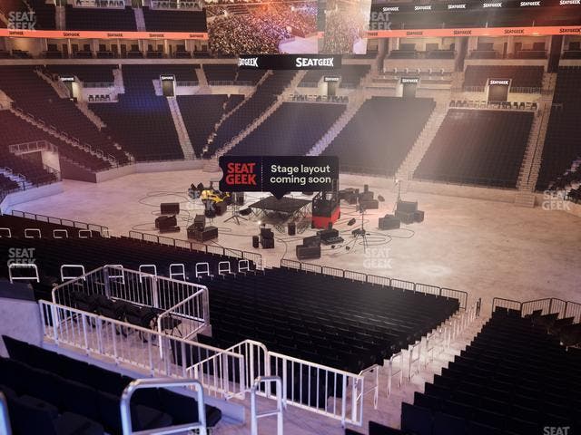 Barclays Center - Section 106 Seat View