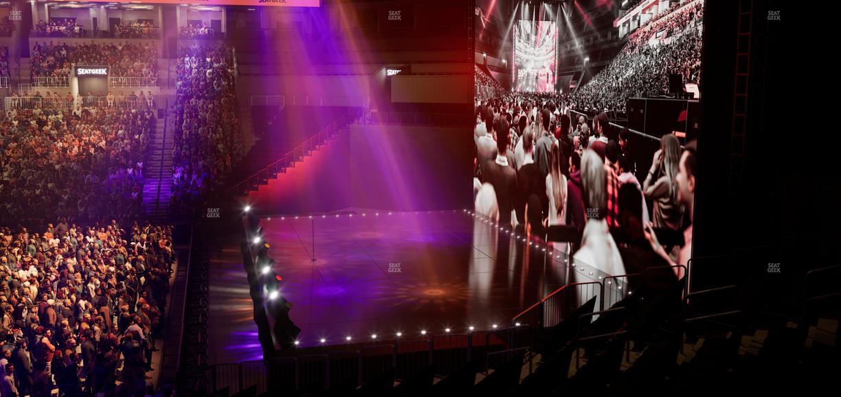 Barclays Center - Section 106 Seat View