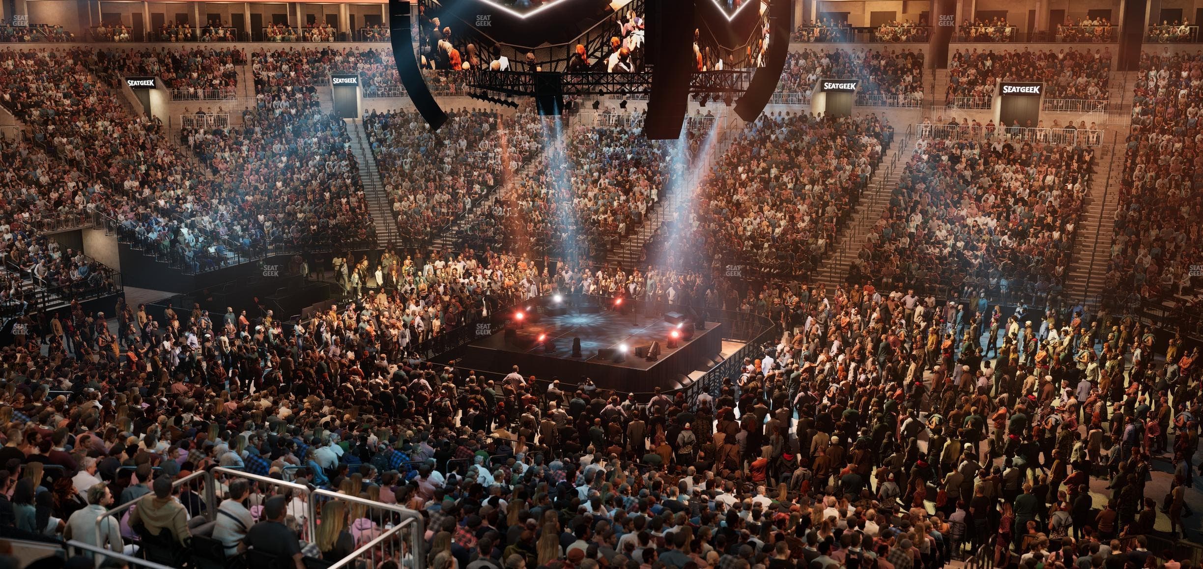 Barclays Center - Section 106 Seat View