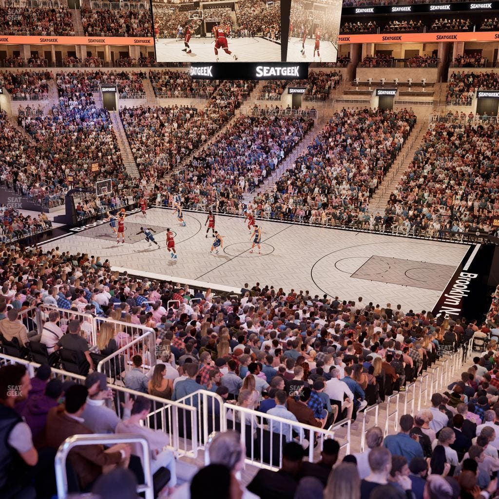 Barclays Center - Section 106 Seat View