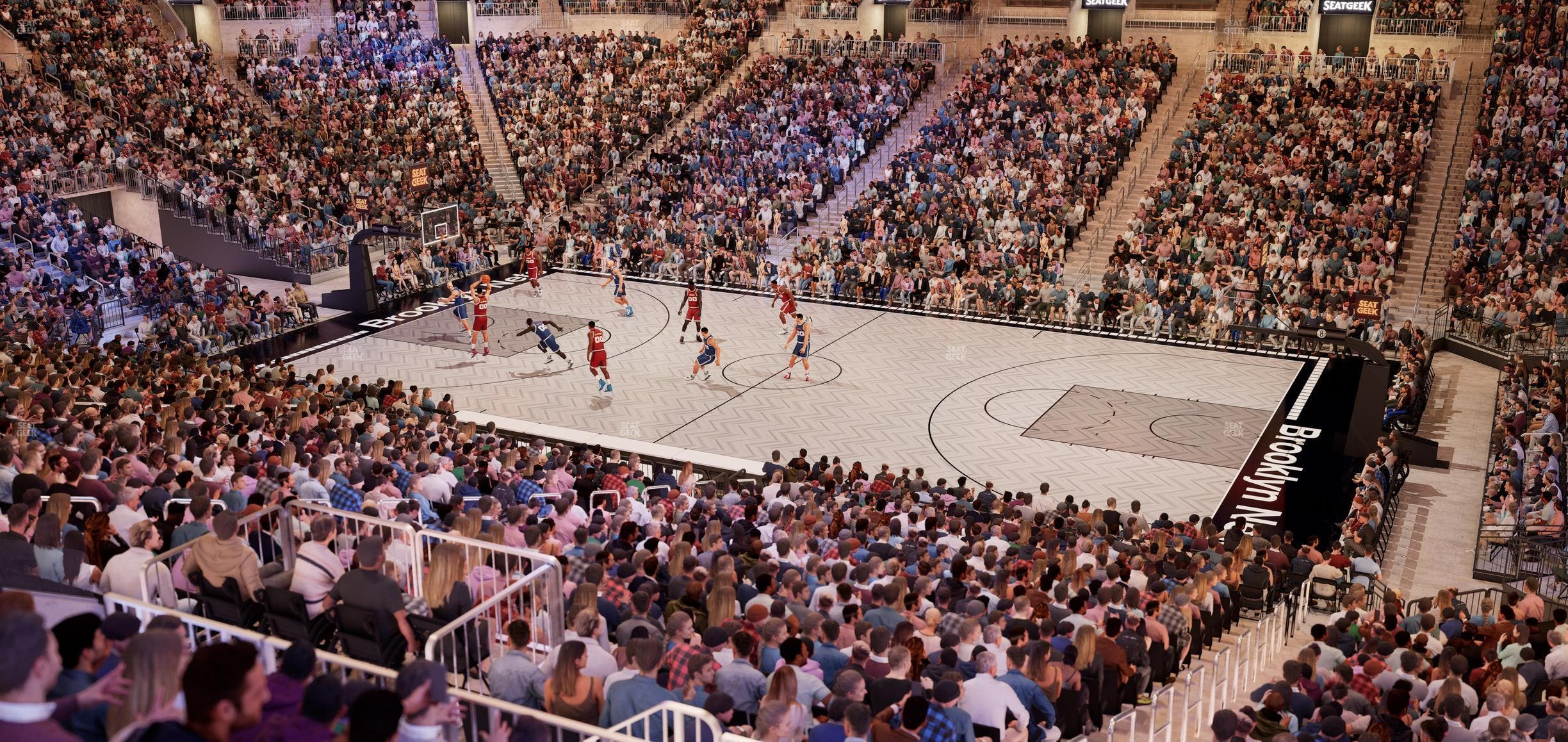 Barclays Center - Section 106 Seat View