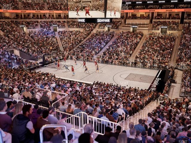 Barclays Center - Section 106 Seat View