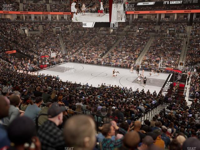 Barclays Center - Section 106 Seat View Barclays Center - Section 106 Seat View