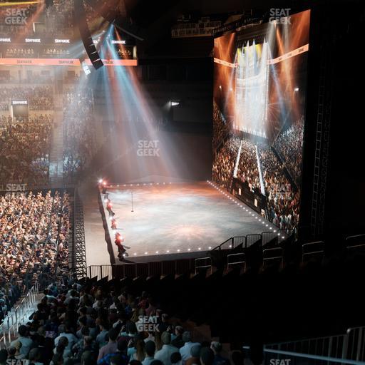Barclays Center - Section 106 Seat View