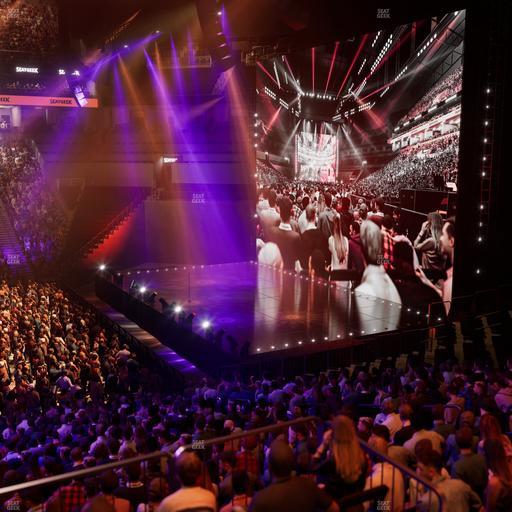 Barclays Center - Section 107 Seat View