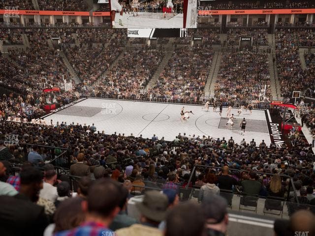 Barclays Center - Section 107 Seat View