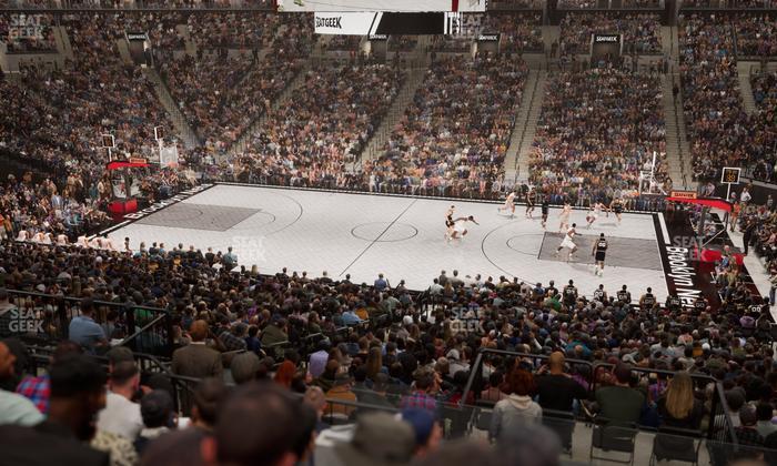 Barclays Center - Section 107 Seat View