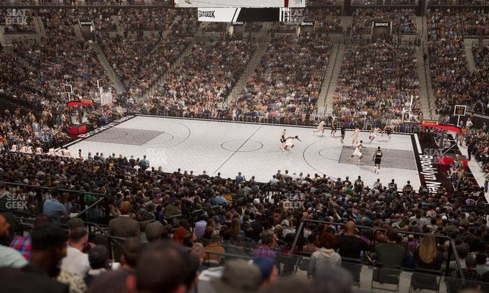 Barclays Center - Section 107 Seat View