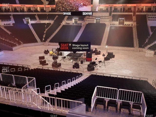 Barclays Center - Section 107 Seat View